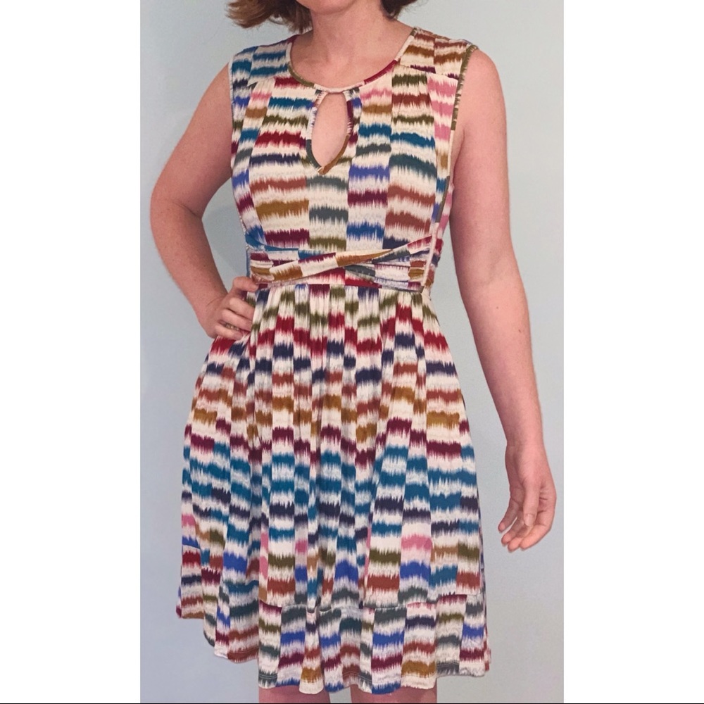 Anthropologie Maeve fit and flare dress. SMALL